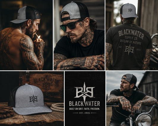 Blackwater Trucker Hat | BW Logo Edition